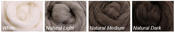 Merino Natural Sliver 500g-image