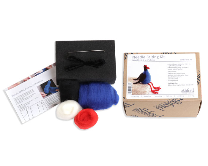 A707 New Zealand Wildlife Needle Felting Kit Pukeko-image