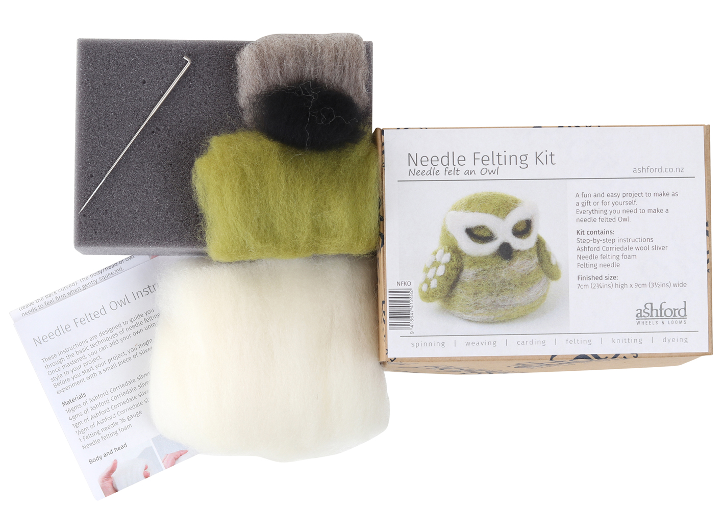 A794 Needle Felting Kit - Owl-image